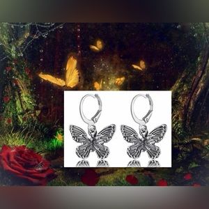 $1 BUTTERFLY EARRINGS. NEW. $1 WITH ANY $10 ORDER OR MORE